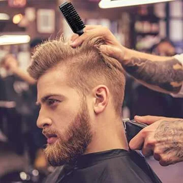 Boao 3 Pieces Nylon Clipper Cleaning Brush Set (Black)