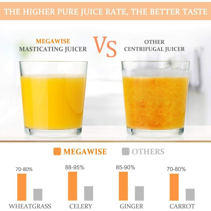 MegaWise Pro Juicer | High Juice Yield & Dual Speeds