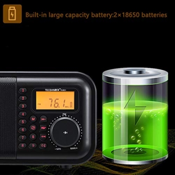 Retro Bluetooth Speaker with FM Radio and Alarm Clock