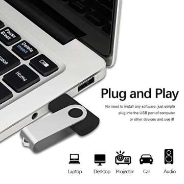Aiibe 32GB USB Flash Drive for Easy Data Storage