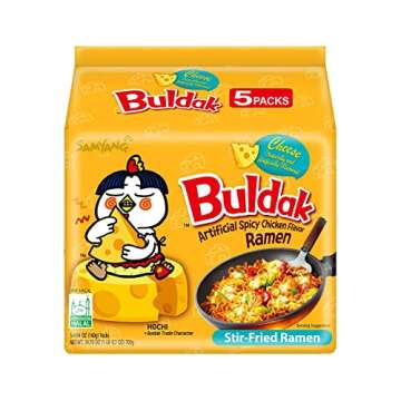 Samyang Buldak Spicy Ramen - Hot Chicken Flavor Instant Noodles