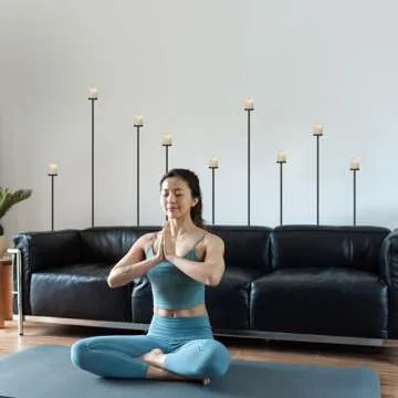 48” Tall Black Candelabra Centerpiece for 9 Arms Candlesticks, Metal Floor Candle Holders for Christmas Wedding Home Halloween Party Decoration