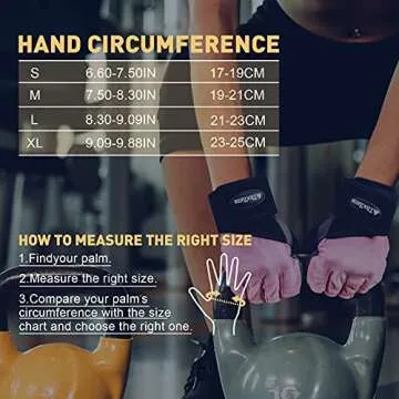 ThxToms Workout Gloves for Men and Women – Full Palm Protection and Support