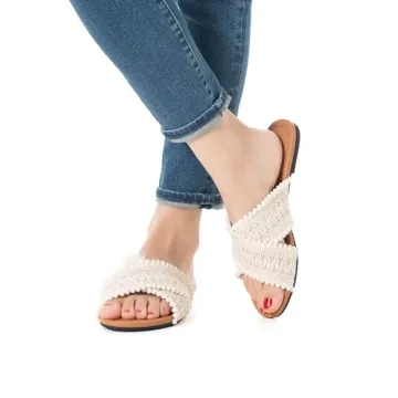 Stylish Mtzyoa Women's Flat Sandals for Summer Comfort