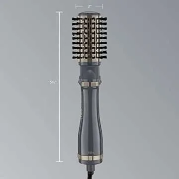 INFINITIPRO BY CONAIR Hot Air Styling Brush Set with 2-Inch and 1.5-Inch Bristles