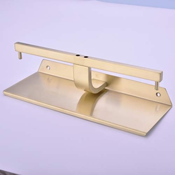 Stunning TRUSTMI Dual Roll Toilet Paper Holder with Phone Shelf