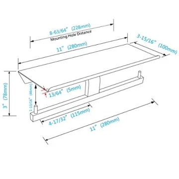 Stunning TRUSTMI Dual Roll Toilet Paper Holder with Phone Shelf