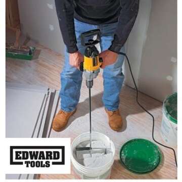 Edward Tools Heavy Duty Paddle Mixer 27" for Drills