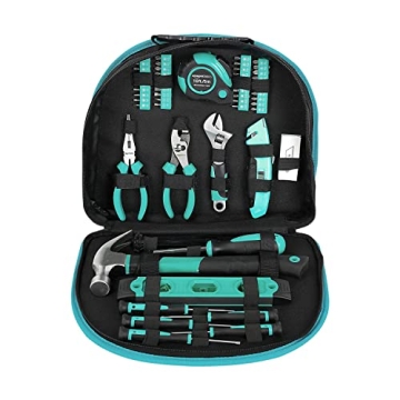 104-Piece Amazon Basics Tool Set with Pouch