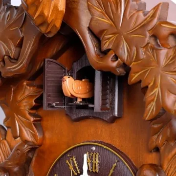 Kendal Handcrafted Wood Cuckoo Clock for Unique Decor