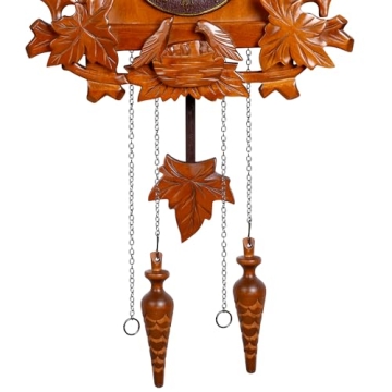 Kendal Handcrafted Wood Cuckoo Clock for Unique Decor