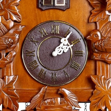 Kendal Handcrafted Wood Cuckoo Clock for Unique Decor