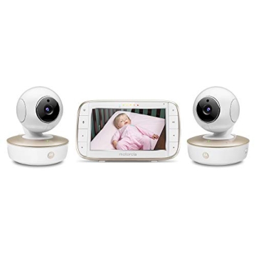 Motorola MBP50-G2 Baby Monitor with 2 HD Cameras & Night Vision