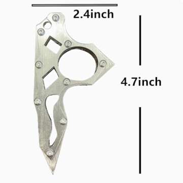 Tactical Knife Multitool - Women's Self Defense & Survival Gift - Mother's Day & Birthday Gift - Win...
