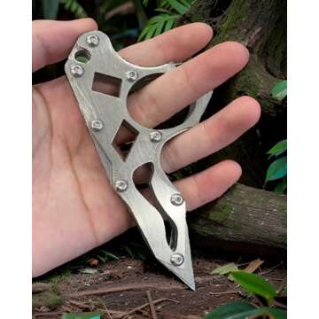 Tactical Knife Multitool - Women's Self Defense & Survival Gift - Mother's Day & Birthday Gift - Window Breaker