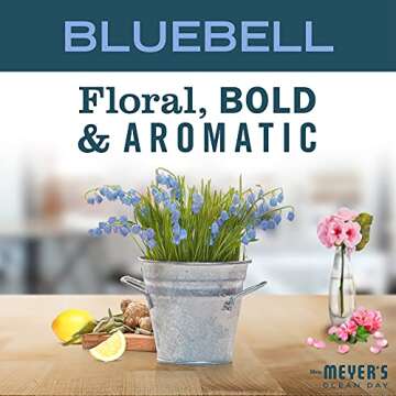 MRS. MEYER'S CLEAN DAY All-Purpose Cleaner Spray, Bluebell, 16 fl. oz