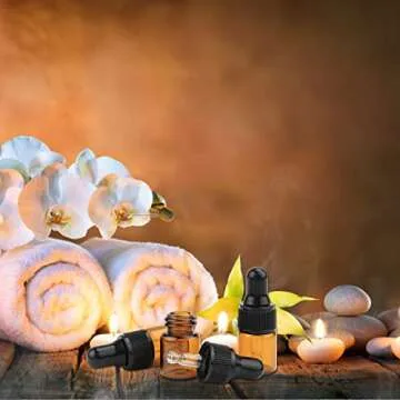 Compact Amber Glass Dropper Bottles for Travel and Samples