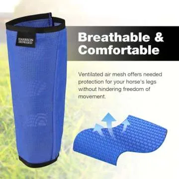 Harrison Howard Fly Boots - UV Protective & Durable Design