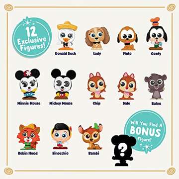 Disney Doorables Treasures From the Vault Collection Peek - Surprise Toy Figures