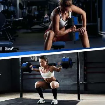 VIVITORY Adjustable Dumbbell Set for Home Fitness