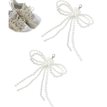 Pearls Bow Shoe Charms For Sneakers - Fashion Accessories