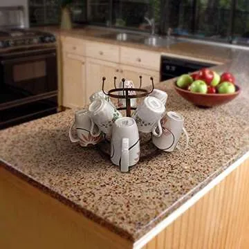 Stylish Sorbus Mug Holder for Oversized Mugs - Bronze