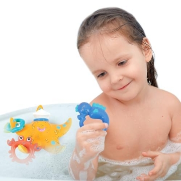 Nuby Starfish Bath Toy for Engaging Toddler Play