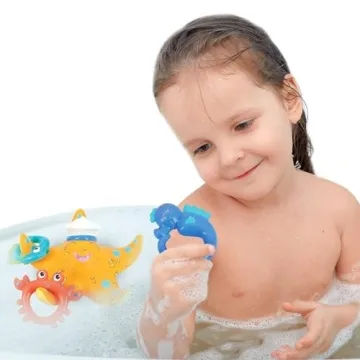Nuby Starfish Bath Toy for Engaging Toddler Play