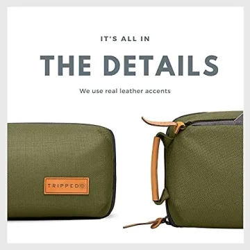 TRIPPED Travel Gear Tech Accessory Bag for Travelers