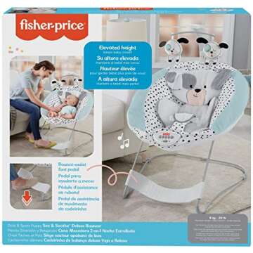 Fisher Price - Deluxe Bouncer Snugapuppy