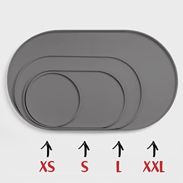 DogBuddy Waterproof Nonslip Dog Bowl Mat - Ideal for Pets