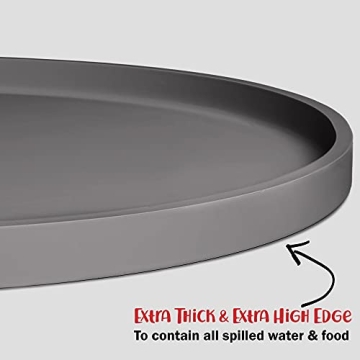 DogBuddy Waterproof Nonslip Dog Bowl Mat - Ideal for Pets