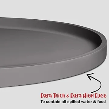 DogBuddy Waterproof Nonslip Dog Bowl Mat - Ideal for Pets