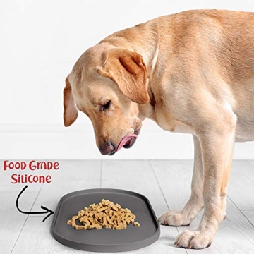 DogBuddy Waterproof Nonslip Dog Bowl Mat - Ideal for Pets