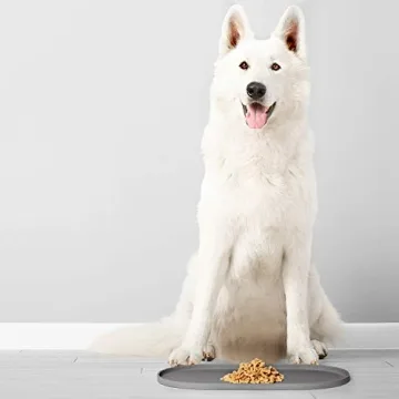 DogBuddy Waterproof Nonslip Dog Bowl Mat - Ideal for Pets