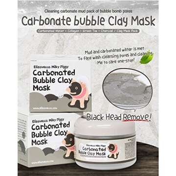 Elizavecca Milky Piggy Bubble Clay Mask Cleanser