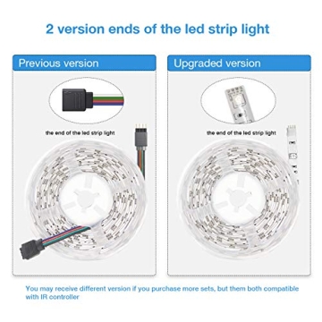 DAYBETTER 32.8ft RGB LED Strip Lights with Remote