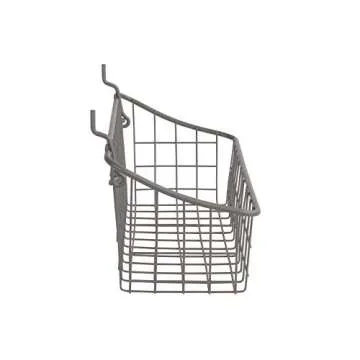 Spectrum Pegboard Wire Basket Small for Quality Storage