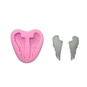Angel Wing Silicone Mold Angle Baby Cherub Cherub's Angle's WINGS wing Silicone Mould Candy Mold For Sugar Craft Molds DIY Cake Decorating