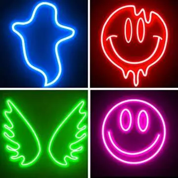 segrass 16.4ft LED neon Lights with Remote APP Control IP65 Waterproof Flexible Neon Strip Lights 24V RGB LED Rope Lights for Bedroom Room Outdoors Decor