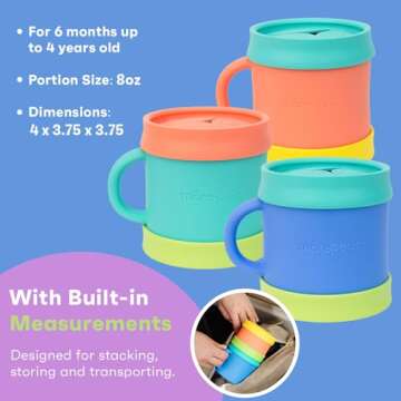 Versatile Everything Snack Cup for Easy Baby Feeding