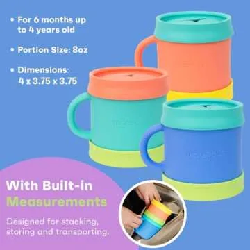Versatile Everything Snack Cup for Easy Baby Feeding