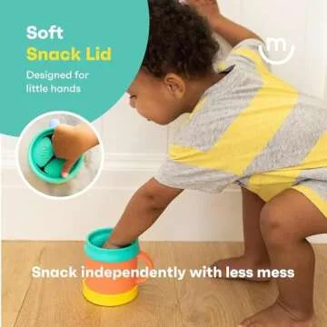 Versatile Everything Snack Cup for Easy Baby Feeding
