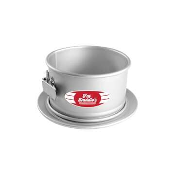 Fat Daddio's PSF-63 Anodized Aluminum Springform Pan, 6 x 3 Inch