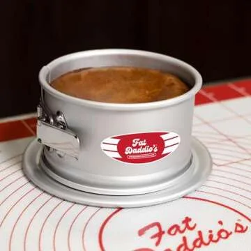 Fat Daddio's PSF-63 Anodized Aluminum Springform Pan, 6 x 3 Inch