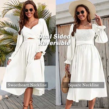 Versatile Reversible Dress for Weddings and Parties