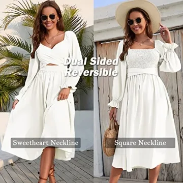 Versatile Reversible Dress for Weddings and Parties