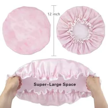 Aquior Shower Cap - Stylish Waterproof Hair Protection