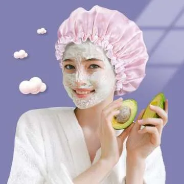 Aquior Shower Cap - Stylish Waterproof Hair Protection