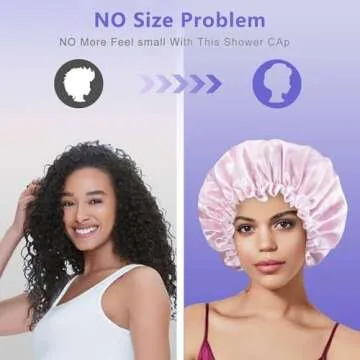 Aquior Shower Cap - Stylish Waterproof Hair Protection